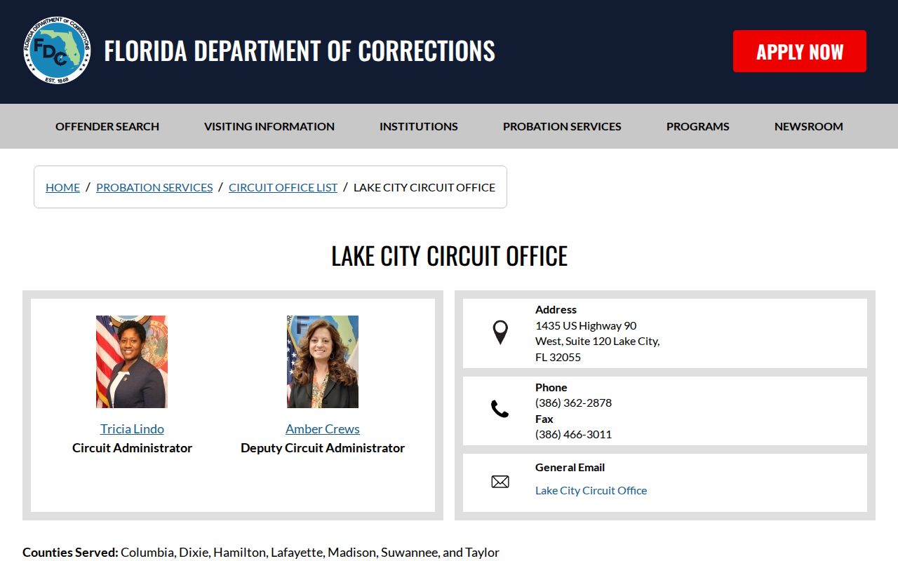 Hamilton County post-release supervision office information